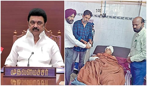 ரயிலில் இருந்து தள்ளி விடப்பட்ட கர்ப்பிணியின் மருத்துவ செலவை அரசே ஏற்கும்: முதல்வர் ஸ்டாலின்
