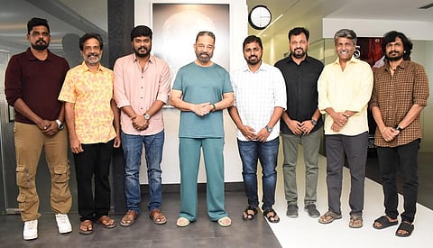 ‘குடும்பஸ்தன்’ படக் குழுவினருக்கு கமல் நேரில் பாராட்டு!