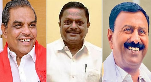 பா.மு.முபாரக், முன்னாள் அமைச்சர் க.ராமசந்திரன், கே.எம்.ராஜு