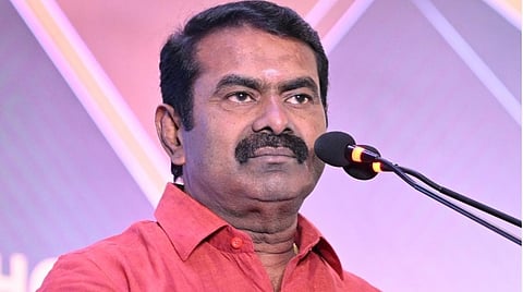 துன்புறுத்தும் நோக்கில் எனக்கு எதிராக 53 வழக்குகள் பதிவு: ஒரே வழக்காக விசாரிக்க கோரி சீமான் மனு