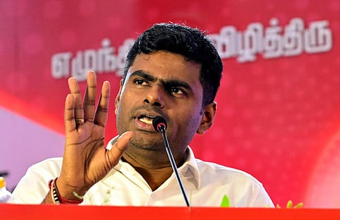 “சிபிஎஸ்இ பள்ளி நிர்வாகக் குழு தலைவராக திருமாவளவன் இருப்பது ஏன்?” - அண்ணாமலை
