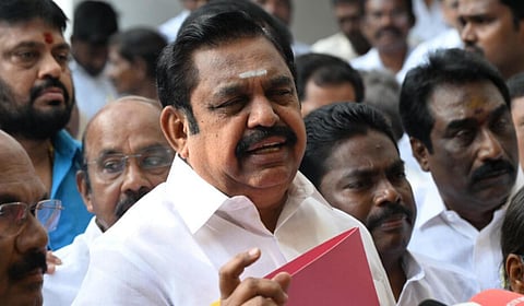 எடப்பாடி பழனிசாமி | கோப்புப்படம்