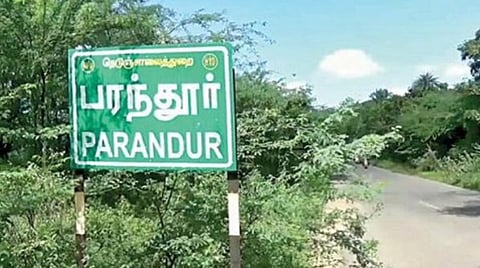 பல ஏக்கர் நிலங்களை பரந்தூர் விமான நிலையத்துக்காக கையகப்படுத்தும் சூழல்: விவசாய சங்கத் தலைவர் எச்சரிக்கை