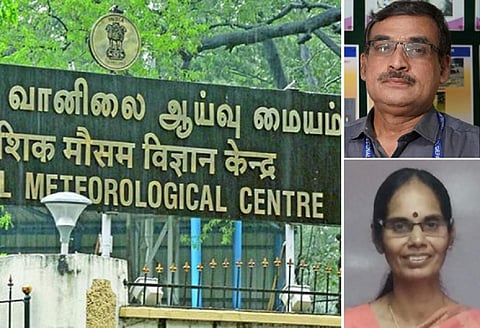 எஸ்.பாலசந்திரன் ஓய்வு - வானிலை ஆய்வு மைய தென் மண்டல தலைவராக பி.அமுதா நியமனம்