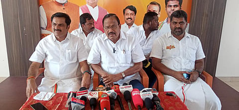 “முக்கியப் பிரச்சினைகளை திசை திருப்பவே அனைத்து கட்சி கூட்டம்” - பாஜக மாநில துணைத் தலைவர் சாடல்