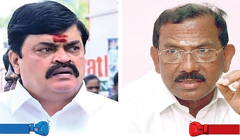பாலாஜி Vs பாண்டியராஜன்! - விவகாரமாகும் விருதுநகர் அதிமுக கோஷ்டி மோதல்