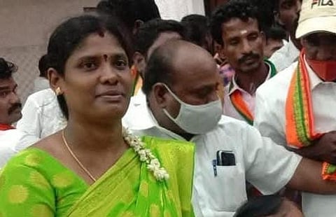 கைது செய்யப்பட்ட விஜயராணி