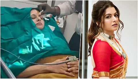 இந்தி நடிகை பாக்யஸ்ரீ விபத்தில் படுகாயம்: நெற்றியில் 13 தையல் 