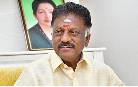 ஓ.பன்னீர் செல்வம் | கோப்புப்படம்