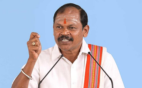 திமுக அரசை டிஸ்மிஸ் செய்துவிட்டு தேர்தல் நடத்த வேண்டும்: அர்ஜுன் சம்பத் 