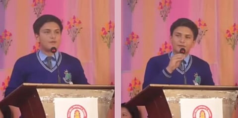 ‘சங்கிலிகளால் கட்டுண்டு கிடக்கிறோம்’ - நேபாள மாணவரின் ‘வைரல்’ பேச்சு உணர்த்துவது என்ன?