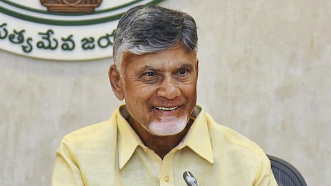ஆந்திர மாநில முதல்வர் சந்திரபாபு நாயுடு