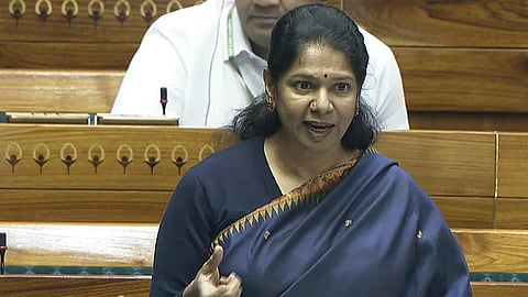 திமுக எம்பி கனிமொழி
