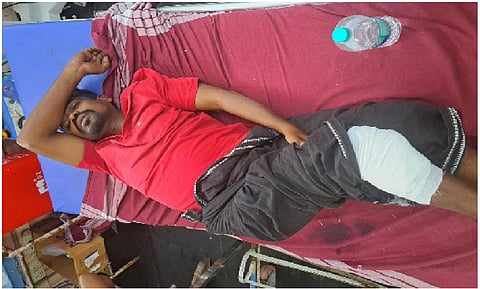 சிதம்பரம் அருகே காவலரை தாக்கிய திருடனை துப்பாக்கியால் சுட்டுப்பிடித்த ஆய்வாளர்