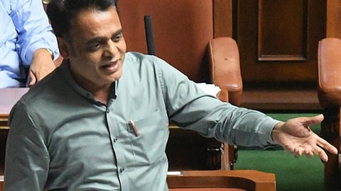இடைநீக்கம் செய்யப்பட்ட பாஜக எம்எல்ஏ-க்களில் ஒருவரான முன்னாள் துணை முதல்வர் சி.என். அஸ்வத் நாராயண்