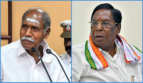 மதுபான ஆலை ஊழலால் புதுச்சேரியிலும் பிரளயம்! - ‘கமுக்க’ ரங்கசாமி... ‘கலகக் குரல்’ நாராயணசாமி!