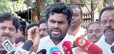 கூட்டணி குறித்து தேசிய தலைவர்கள் அறிவிப்பார்கள்; நான் தொண்டனாக வேலை செய்யவும் தயார்: அண்ணாமலை