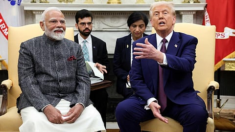 “புதிய வரிவிதிப்பு முறை இந்தியாவுக்கும் அமெரிக்காவுக்கும் நல்ல பலன்களைத் தரும்” - ட்ரம்ப்