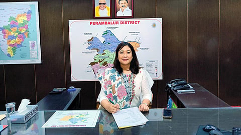 பெரம்பலூர் ஆட்சியர் கிரேஸ் லால்ரின்டிகி பச்சாவ்