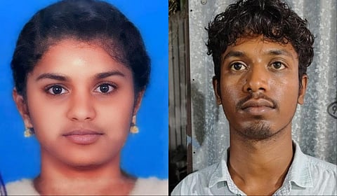 கொலை செய்யப்பட்ட வித்யா மற்றும் கைது செய்யப்பட்டுள்ள அவரது அண்ணன் சரவணன்