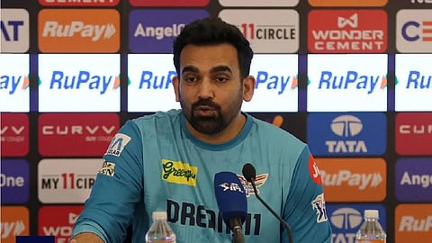லக்னோ சூப்பர் ஜெயன்ட்ஸ் அணி தோல்வி - ‘பிட்ச்’ குறித்து ஜாகீர் கான் கடும் அதிருப்தி