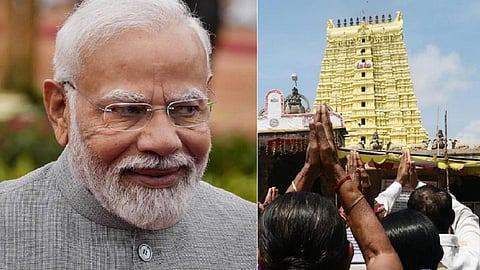 நாளை ராமேஸ்வரம் வருகிறார் பிரதமர் மோடி - போலீஸ் கட்டுப்பாட்டில் ராமநாதசுவாமி கோயில் 