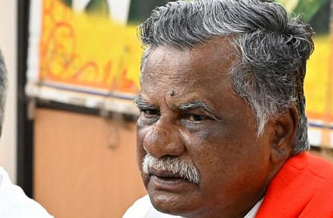 ‘ஒன்றிய அரசின் பேரிடர் நிதி சோளப் பொறி கொடுத்து யானை பசி  தீர்க்கும் செயல்’ - முத்தரசன்
