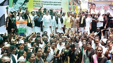 பிழைகள் இருப்பதால் வக்பு சட்ட திருத்தத்தை உச்ச நீதிமன்றம் நிராகரிக்கும்: கண்டன ஆர்ப்பாட்டத்தில் ப.சிதம்பரம் கருத்து