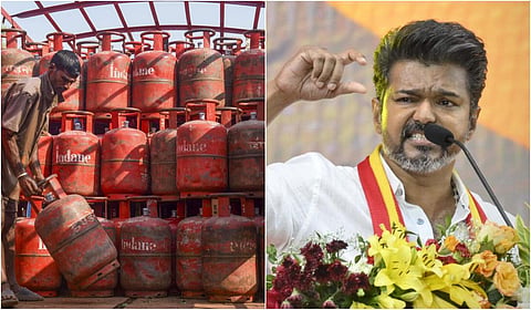‘சமையல் எரிவாயு சிலிண்டர் விலை உயர்வு சாமானிய மக்கள் மீதான நேரடி தாக்குதல்’ - விஜய்