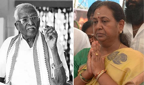 ‘ஒழுக்கத்துக்கு அடையாளமாக வாழ்ந்தவர்’ - குமரி அனந்தனுக்கு தேமுதிக புகழஞ்சலி 