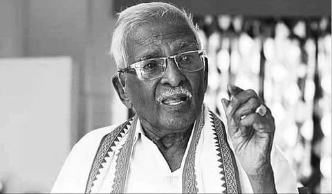 மறைந்த காங்கிரஸ் மூத்த தலைவர் குமரி அனந்தன் | கோப்புப் படம்