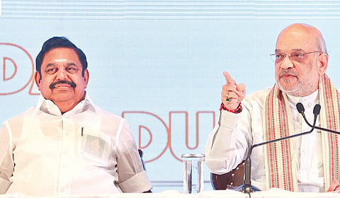 இபிஎஸ் உடன் அமித் ஷா
