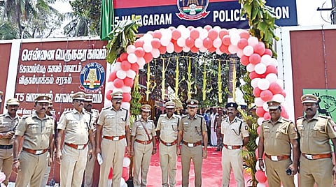 சென்னை வானகரத்தில் புதிய காவல் நிலையம்: கூடுதல் காவல் ஆணையர் திறந்து வைத்தார்