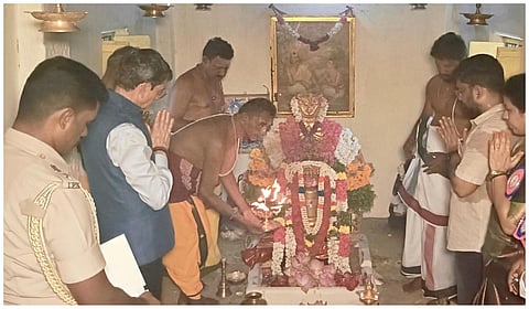 நாட்டரசன்கோட்டையில் பங்குனி அத்தத் திருநாள் விழா - ஆளுநர் ரவி பங்கேற்பு