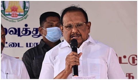 ''தலையாட்டி பொம்மையாய் இருந்து கூட்டணியை உறுதி செய்துள்ளார் பழனிசாமி'': அமைச்சர் ரகுபதி