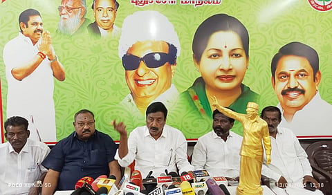 'அதிமுக-பாஜக கூட்டணி குறித்து மனநலம் பாதிக்கப்பட்டவர்போல் நாராயணசாமி பேசி வருகிறார்': புதுச்சேரி அதிமுக