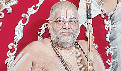 அமைச்சர் பதவியில் இருந்து பொன்முடியை நீக்க வேண்டும்: மன்னார்குடி ஜீயர் வலியுறுத்தல்
