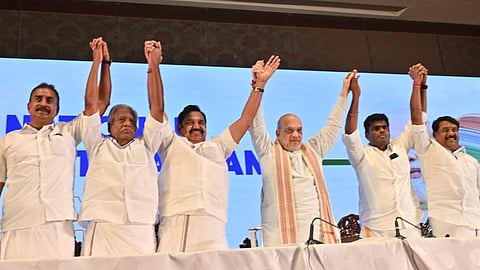 கூட்டணி ஆட்சி குறித்து அமித் ஷா முடிவெடுப்பார்: பாஜக மாநில தலைவர் நயினார் நாகேந்திரன் தகவல்