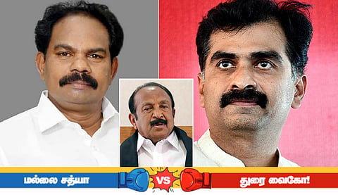 ​முடிந்தால் நீக்கிப் பார்..! - மல்லை சத்யா Vs துரை வைகோ
