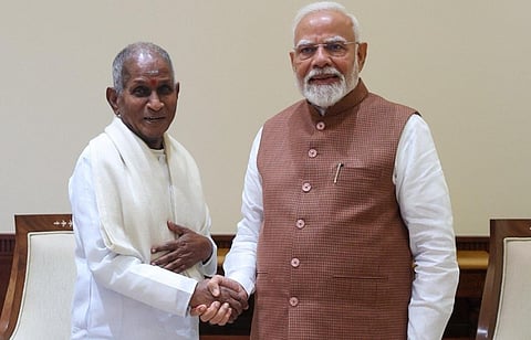 “பிரதமர் மோடி இல்லையென்றால் வேறு யார்?” - இளையராஜா புகழாரம்!