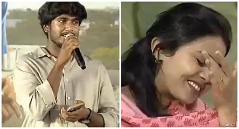 மேடையிலேயே மேரேஜ் ப்ரோபோஸ் செய்த இயக்குநர்! - ‘டூரிஸ்ட் ஃபேமிலி’ நிகழ்வில் நெகிழ்ச்சி
