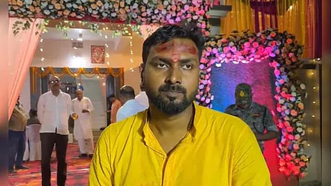 மணமகன்  சுஷாந்த் குஷ்வாஹா