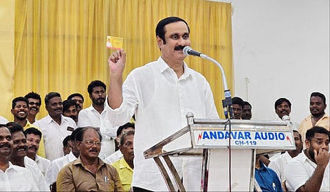 அன்புமணி ராமதாஸ் | கோப்புப்படம்