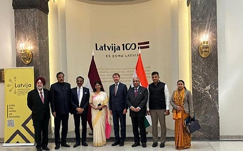 இந்தியர்களை யாராலும் பிரிக்க முடியாது: லாத்​வியாவில் திமுக எம்.பி. கனிமொழி பேச்சு