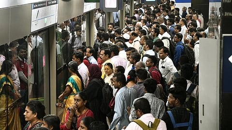 மெட்ரோ ரயில்களில் 89 லட்சம் பேர் மே மாதம் பயணம்