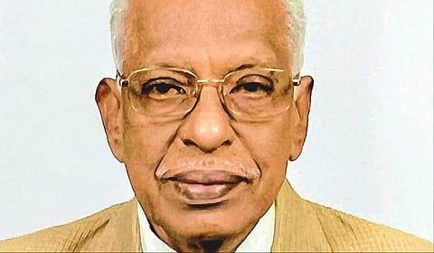 மறைந்த உயர் நீதிமன்ற ஓய்வுபெற்ற நீதிபதி எம்.எஸ்.ஜனார்த்தனம்