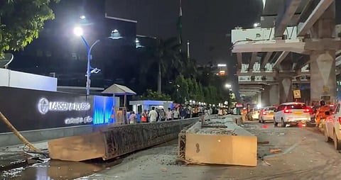 சென்னை ராமாபுரம் அருகே மெட்ரோ கட்டுமானம் சரிந்து விபத்து: ஒருவர் உயிரிழப்பு