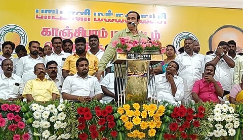 “பாமகவுக்குள் குழப்பத்தை ஏற்படுத்த திமுக முயற்சி!” - அன்புமணி ராமதாஸ் குற்றச்சாட்டு