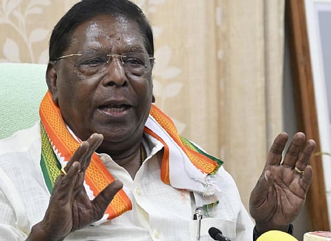 புதுச்சேரி | காங். ஆட்சிக்கு வந்தால் ஊழல் ஆட்சியாளர்களை சிறையில் தள்ளுவோம்: நாராயணசாமி