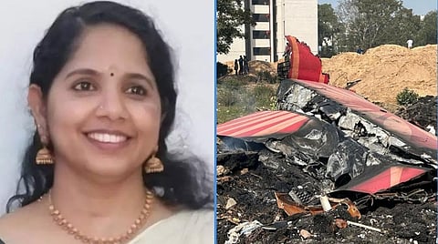 அகமதாபாத் விமான விபத்தில் இறந்த கேரள செவிலியர் உடல் தகனம்